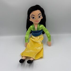 TY Disney Princess Mulan Shimmer Sparkle Beanie Baby 16” Plush Toy Doll